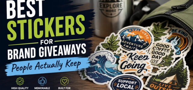 Best Stickers for Brand Giveaways People Actually Keep